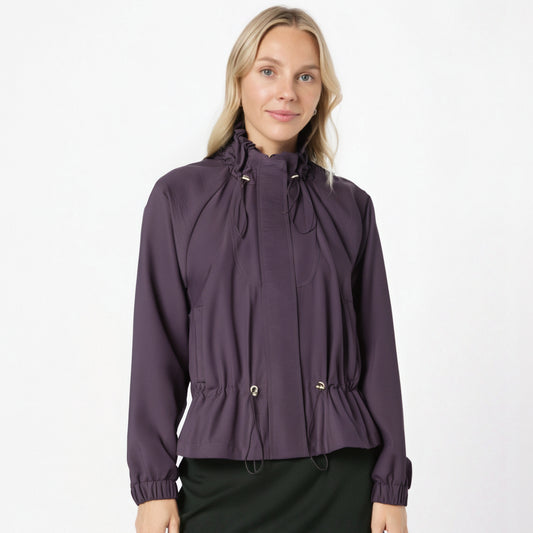 Japanese retro design silhouette flower bud jacket loose and comfortable slimming jacket for women - My Store