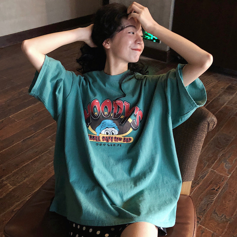 Oversized short sleeve t-shirt - My Store