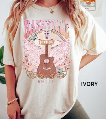 OVERSIZE Printed Colored Cotton T-shirt - My Store