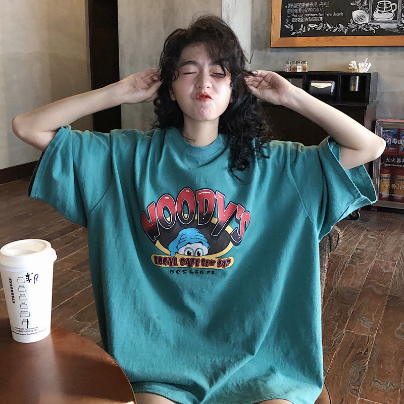 Oversized short sleeve t-shirt - My Store