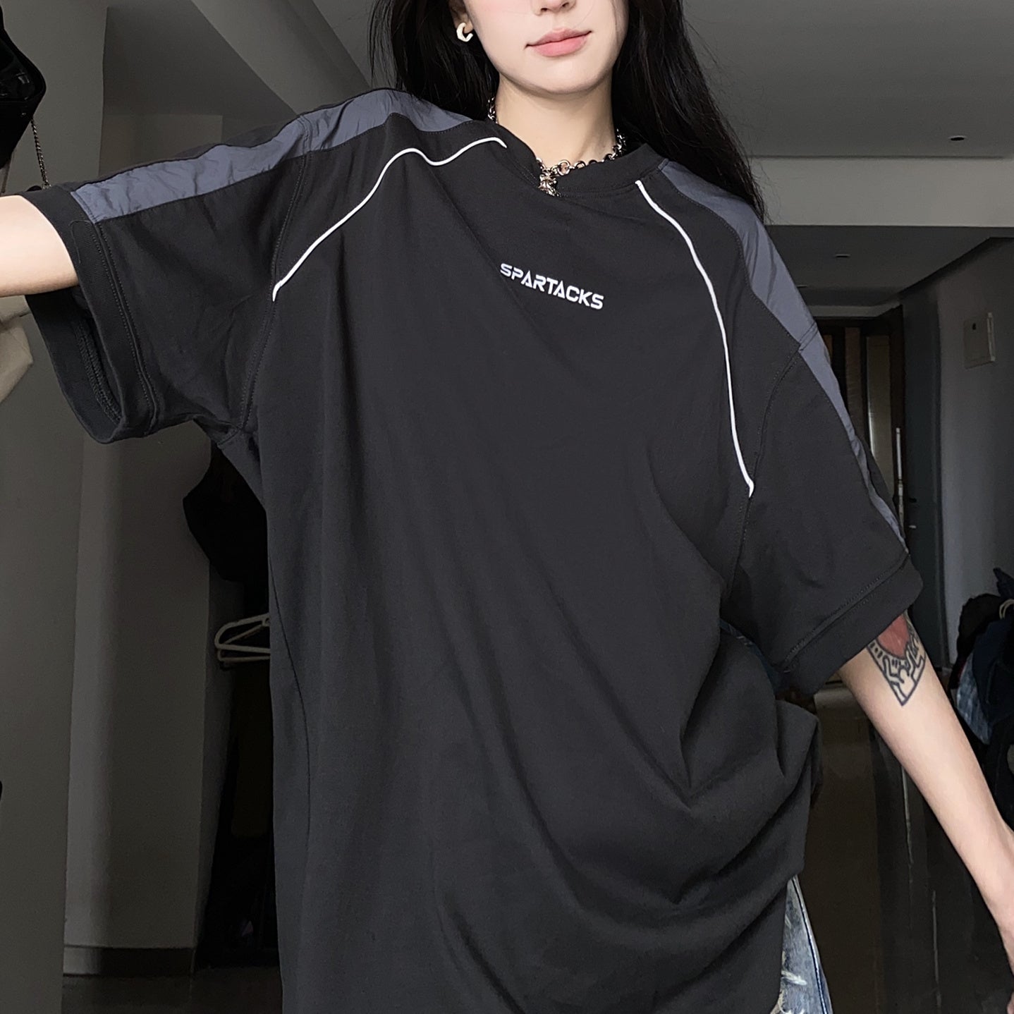 Women's INS Summer Loose Short Sleeve T-shirt Oversize - My Store