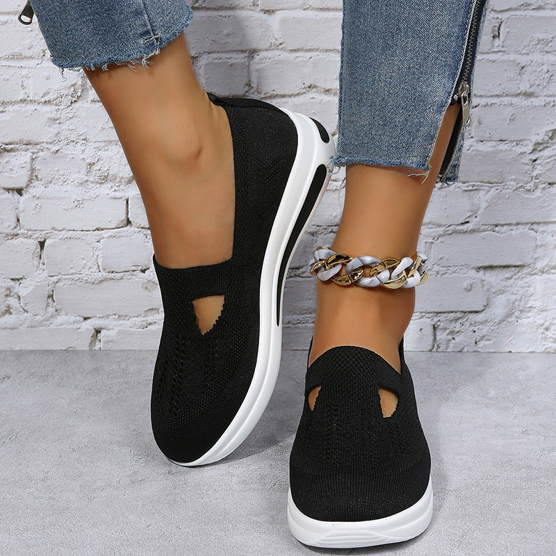 Flat Platform Wedge Casual Sneakers - My Store