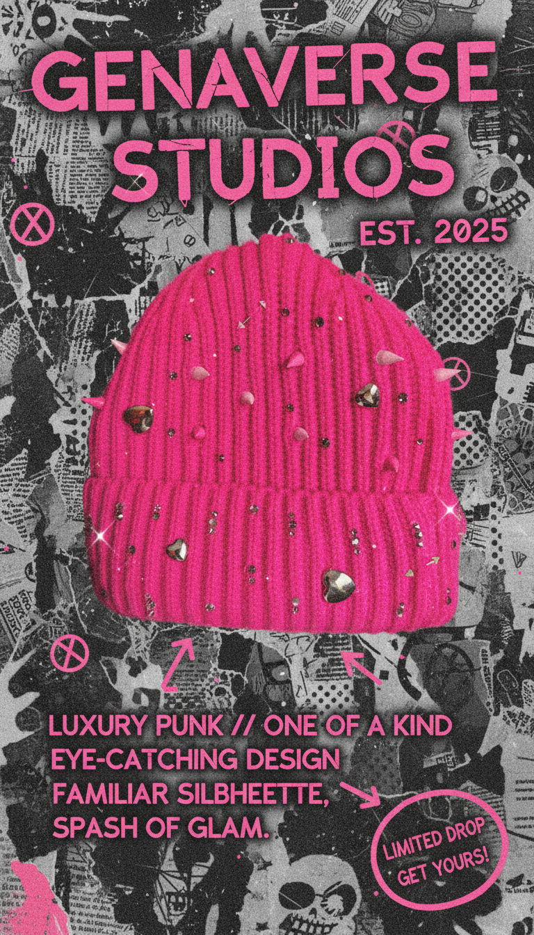 Punk Beanies — Genaverse Studios
